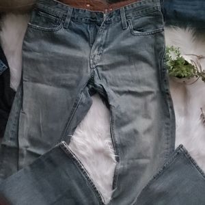 Levi's Authentics Signature Low Boot Navy Jeans